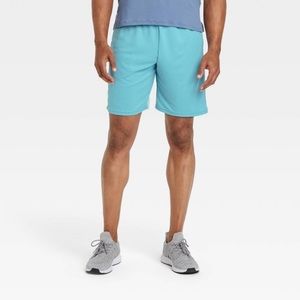 All In Motion Turquoise Mesh Shorts Men’s Small
